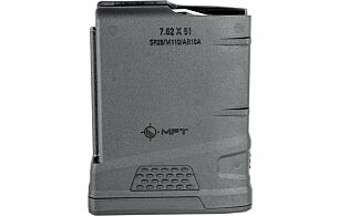 MFT MAGAZINE AR10/SR25 7.62X51 308 WIN 10RD BLACK POLYMER