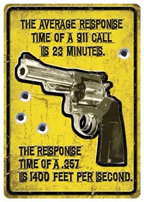 RIVERS EDGE AVERAGE RESPONSE TIME TIN SIGN 12"X17"