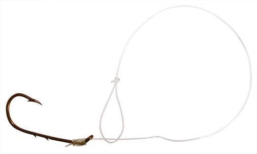 EA Lake & Stream Snelled Baitholder Bronze Size 6