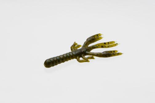 Zoom Lil Critter Craw 3'' Green Pumpkin Blue 12pk