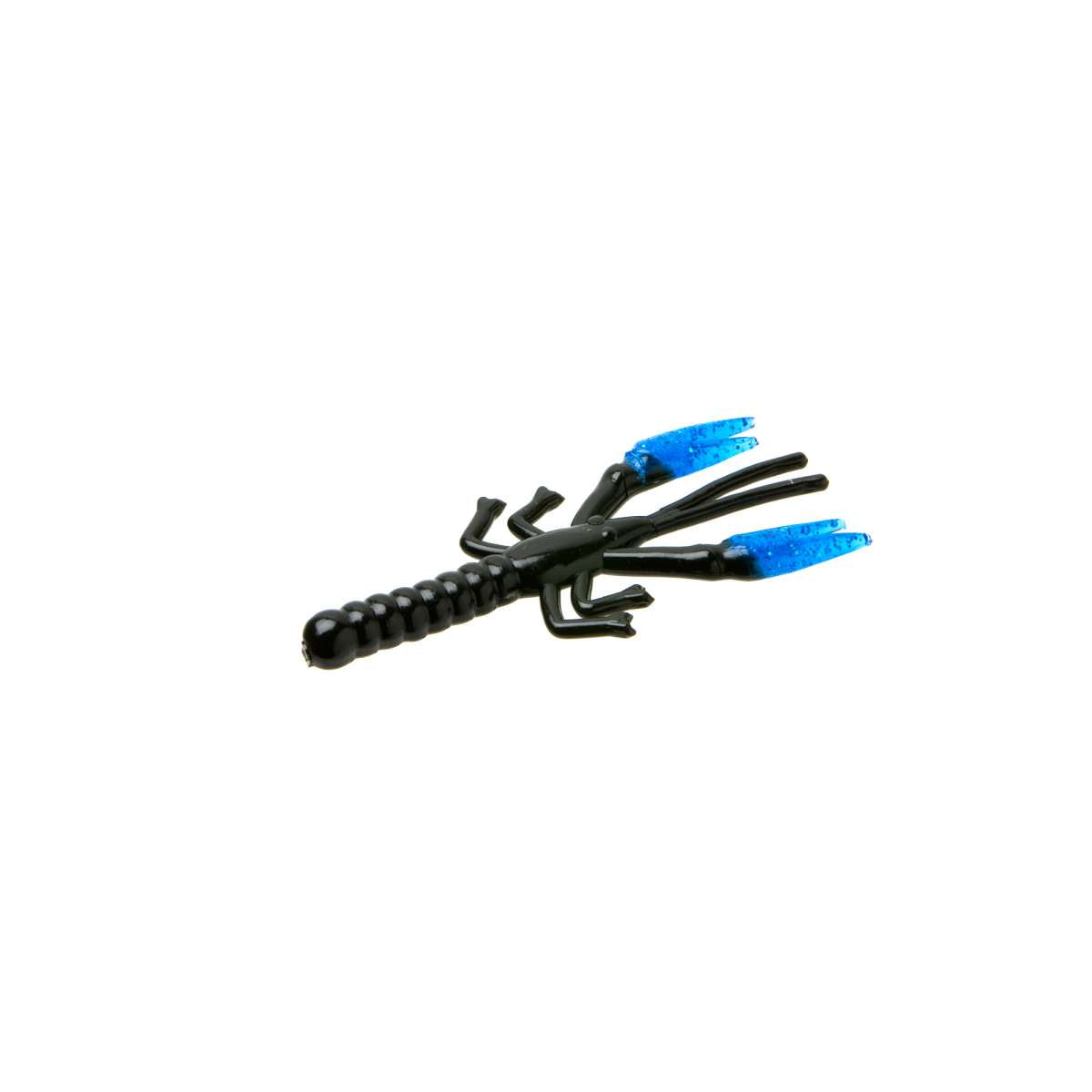 Zoom Lil Critter Craw 3'' Black/Blue Claw 12pk