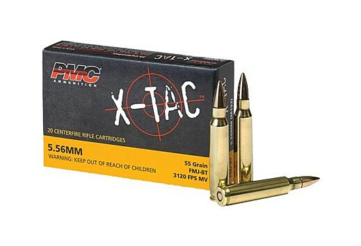 PMC 5.56MM NATO 55GR FMJ-BT 20RD