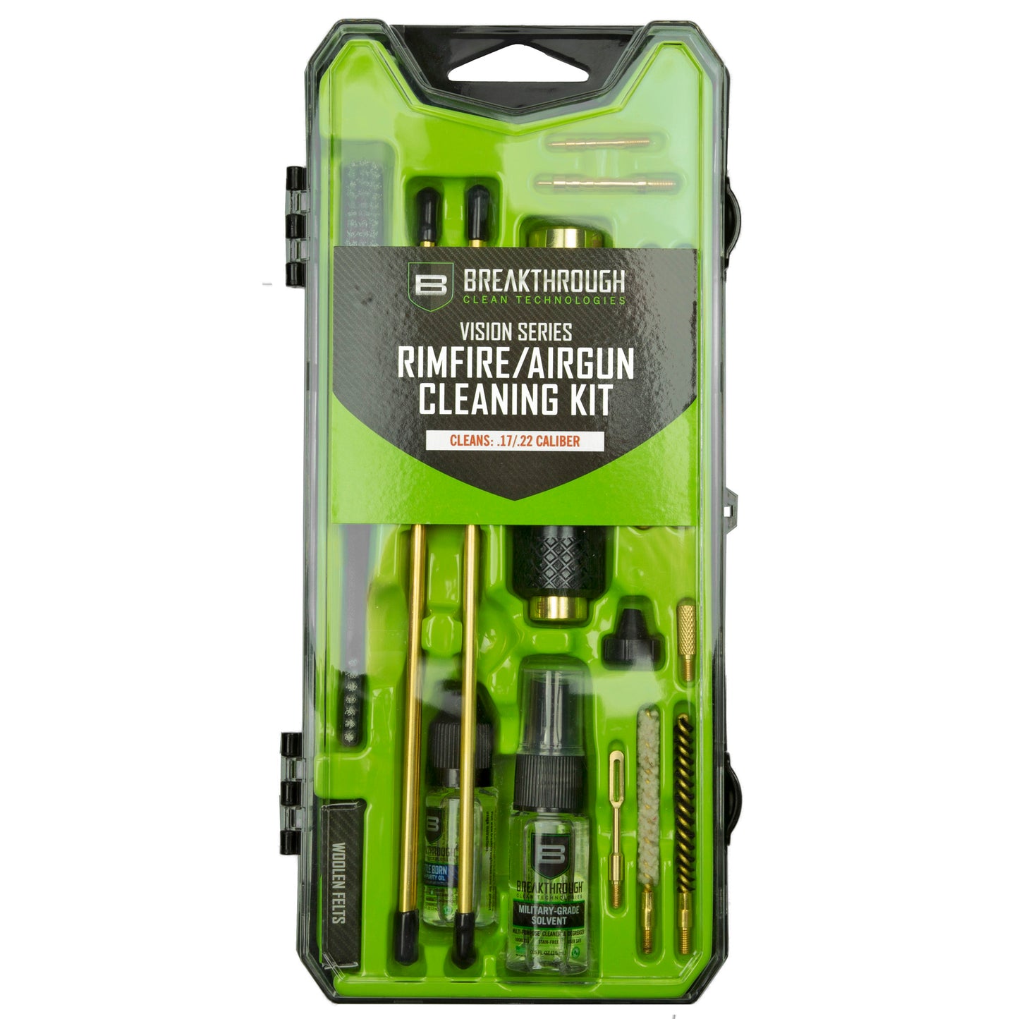 Breakthrough Clean Technologies, Vision Series, Cleaning Kit, For .17/.22 Caliber Airguns