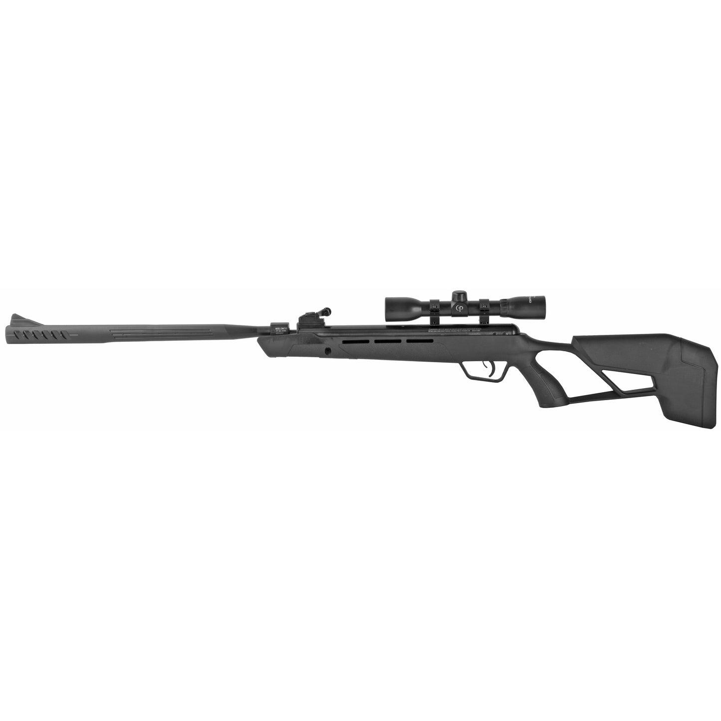 Crosman, Mag Fire Rifle, Air Rifle, .177 Pellet, 1300 Feet Per Second, 15" Barrel, Black, Synthetic Stock, 12Rd