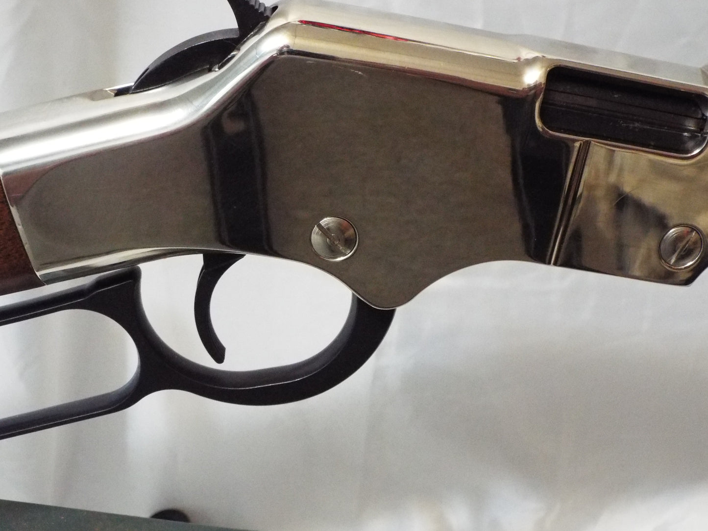 HENRY GOLDEN BOY SILVER - .22 CAL - 20 " - USED