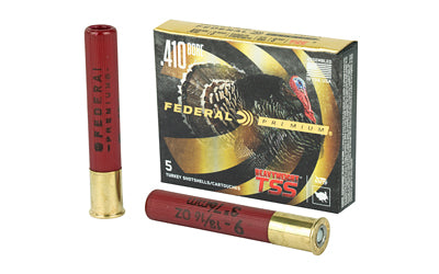 Federal, Heavyweight TSS with Flightcontrol Flex, 410 Gauge 3", #9, 13/16oz, 5 Round Box, California Certified Nonlead Ammunition