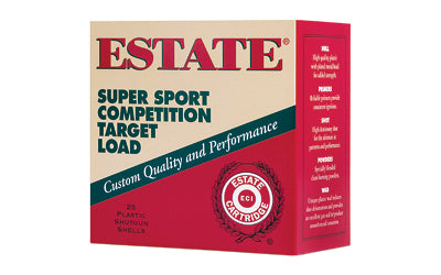 Federal, Estate, Super Sport, 12 Gauge 2.75", #7.5, 1-1/8 oz, 25 Round Box