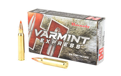 Hornady, Varmint Express, 223REM, 55 Grain, V-Max, 20 Round Box