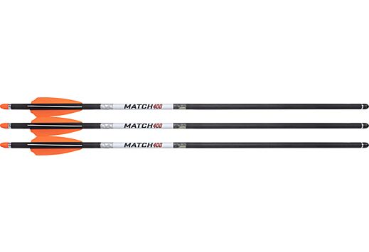 WICKED RIDGE XBOW ARROW MATCH 400 CARBON 20" ALPHA HP 3PK