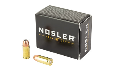 Nosler, Assured Stopping Power, 9MM, 115 Grain, Jacketed Hollow Point, 20 Round Box