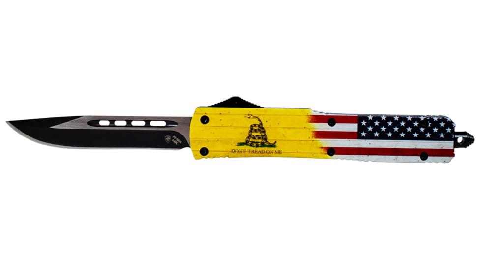 Templar Knife Slim Don't Tread on Me Drop Black