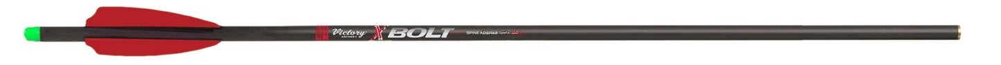 Victory XBOLTS-22FXG-6 XBolt 22" +/-.006 Half Moon Nock Fletched-6 Pack
