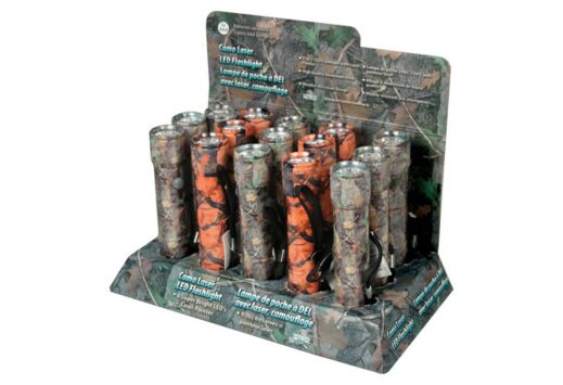 RIVERS EDGE DISPLAY CB CAMO LASER FLASHLIGH