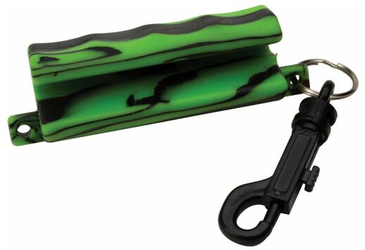 ALLEN ARROW PULLER SOFT RUBBER W/SNAP BLACK/GREEN