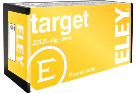 ELEY TARGET 22LR 40GR RN 50RD 100BX/CS
