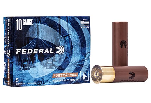 FEDERAL RIFLED SLUG 10GA 3.5" 1 3/4OZ HP 5RD