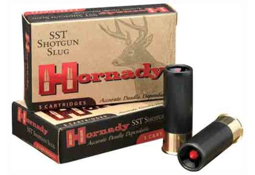 HORNADY AMMO 12GA SABOTED SLUG 2000FPS. 300GR. SST 5-PACK
