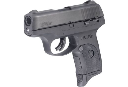 RUGER EC9s 9MM LUGER FIXED 7-S BLACK SLIDE/BLACK SYN FRAME
