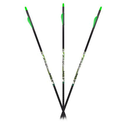 Feradyne Carbon Express D-Stroyer Piledriver Arrows 400 Spines 6 Pack Fletched