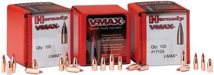 Hornady V-MAX Bullets .22 cal .224" 35 gr V-MAXFB 100/ct