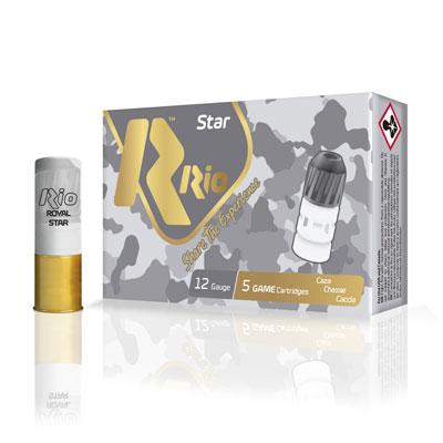 Rio Royal Star Slug 12 ga 2 3/4" 1 1/8 oz Slug 1410 fps - 5/box