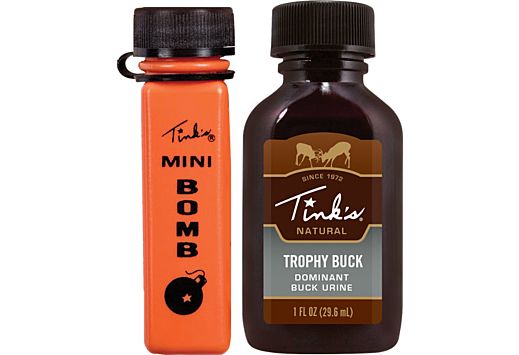 TINKS DEER LURE TROPHY BUCK URINE W/MINI BOMB 1FL OUNCE