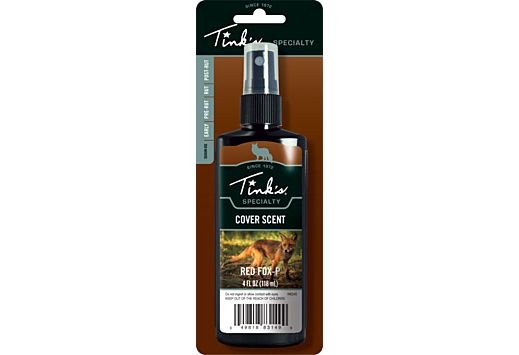 TINKS COVER SCENT RED FOX URINE 4FL OUNCES SPRAY BOTTLE