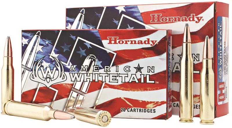 Hornady American Whitetail Rifle Ammunition .308 Win 165 gr SP