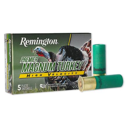 REMINGTON PREMIER HV MAGNUM TURKEY LOADS 12GA 3-1/2IN 2OZ 4 AMMO 5RD