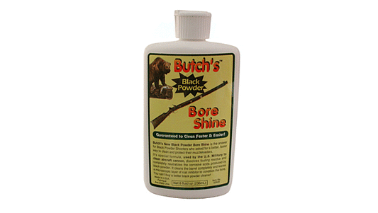 LYMAN BUTCH'S BLACK POWDER BORE SHINE 8OZ. BOTTLE