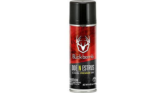 BUCK BOMB DEER LURE DOE 'N ESTRUS 6.65 OZ AEROSOL