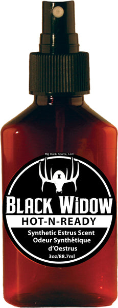 Black Widow Deer Lures BW0526 Synthetic, Hot-N-Ready 3oz., Doe Estrus