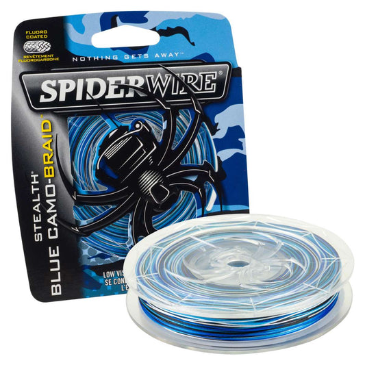 Spiderwire Stealth 200 yd Blue Camo 20 lb