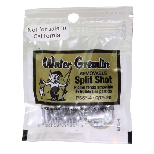 Gremlin Removable Split Shot Lead (Pouch) 3/0 - 40cnt