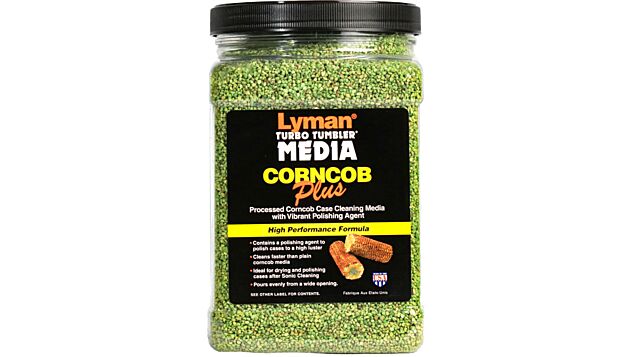 LYMAN TUMBLER MEDIA TREATED CORN COB PLUS 2 LBS