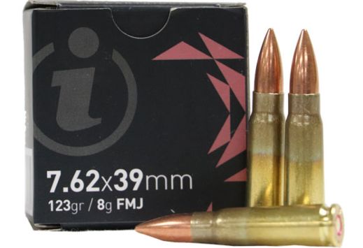 IGMAN 7.62X39 123GR FMJ 15RD 56BX/CS