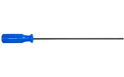 Birchwood Casey, Coated Synthetic Steel 12" Handgun Cleaning Rod, Fits 22 to 45 Calibers (5.56-11.43), Free Floating Handle