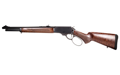 Rossi, R95, Trapper, Lever Action Rifle, 30-30 Winchester, 16.5" Barrel, Black Oxide Finish, Black, Buckhorn Rear Sight, Drift Adjustable Front Sight, Walnut Stock, 5 Rounds