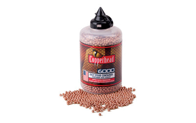 Crosman, Copperhead .177 BB, 6000 BB's Per Bottle, Plastic Bottle
