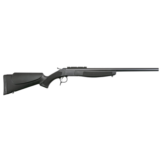 CVA, Scout, Single Shot Rifle, 350 Legend, 20" Fluted Barrel, Blued Finish, Synthetic Stock, Black, Ambidextrous, Scope Rail, 1 Round