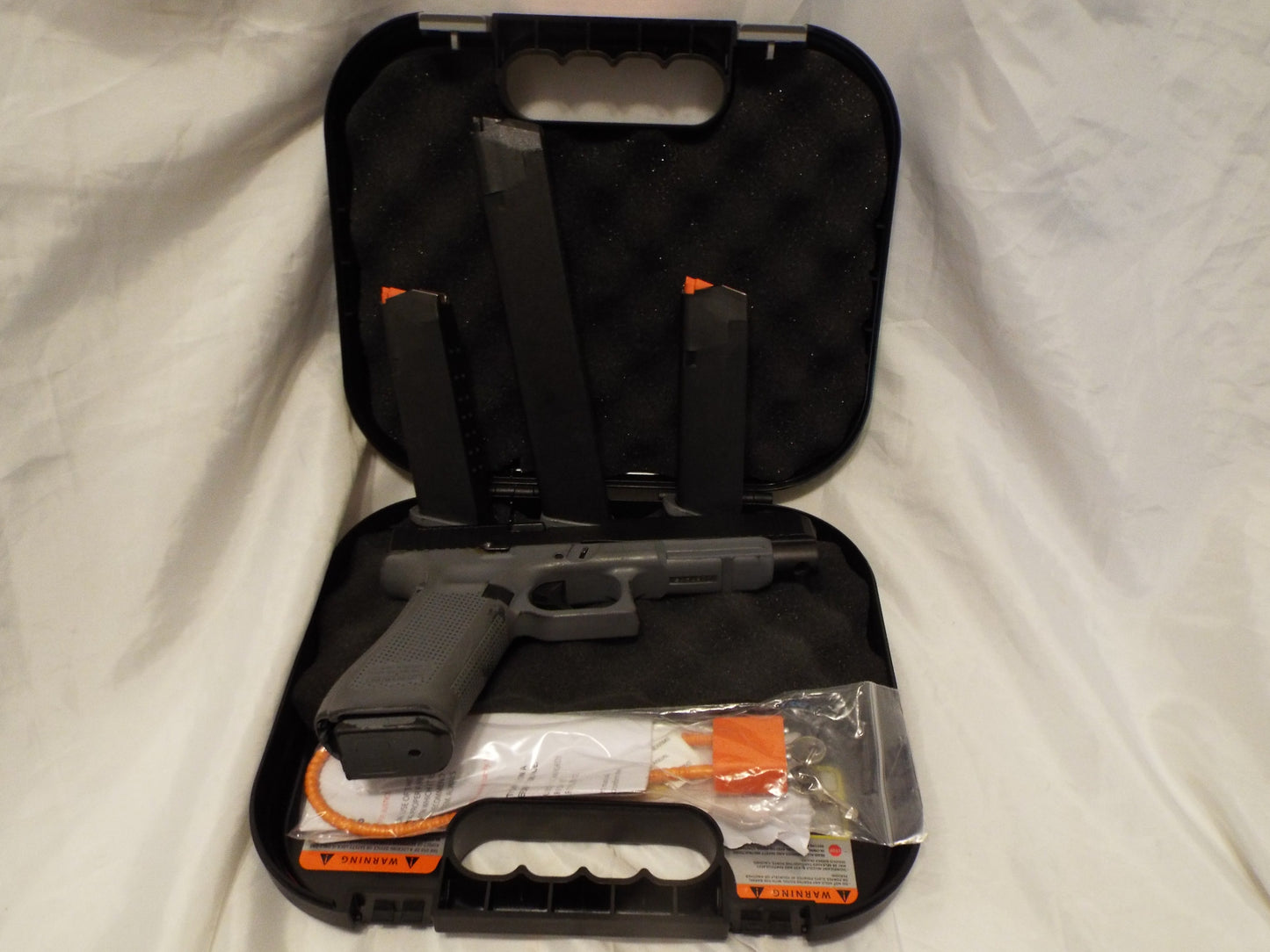 GLOCK, 34 Gen5 MOS Competition, Striker Fired, Modular Optic System, Full Size, 9MM, 5.31" Marksman Barrel,