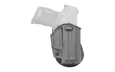 Fobus, Evolution, E2 Paddle Holster, Fits Sig Sauer P365, Right Hand, Kydex, Black Finish