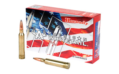 Hornady, American Whitetail, 7MM Remington Magnum, 154 Grain, Soft Point, InterLock, 20 Round Box