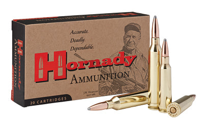 Hornady, Custom, 250 Savage, 100 Grain, InterLock, 20 Round Box