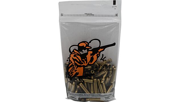 HSM BRASS 223 REMINGTON ONCE FIRED UNPRIMED 100 PACK