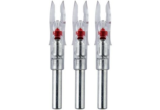 NOCKTURNAL LIGHTED NOCK X-SERIES RED 3/PACK