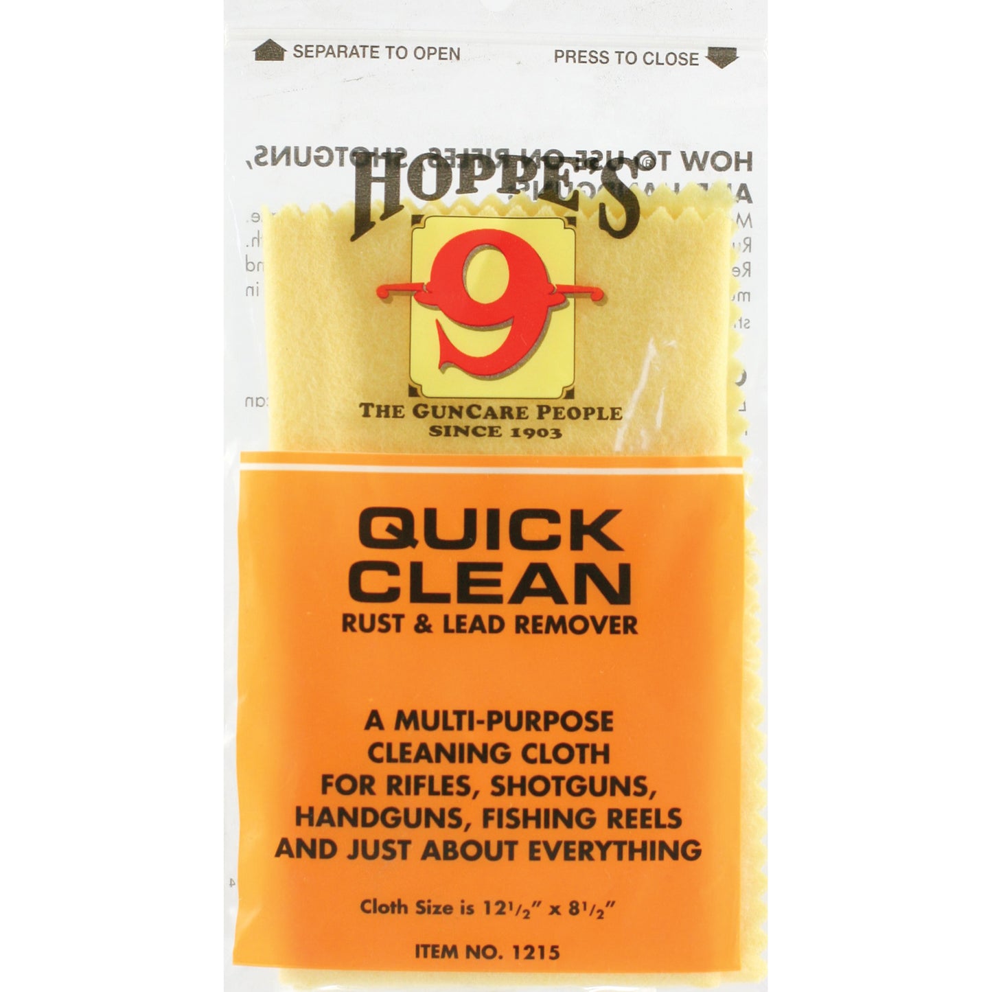 Hoppe's, Quick Clean Rust & Lead Remover Cloth