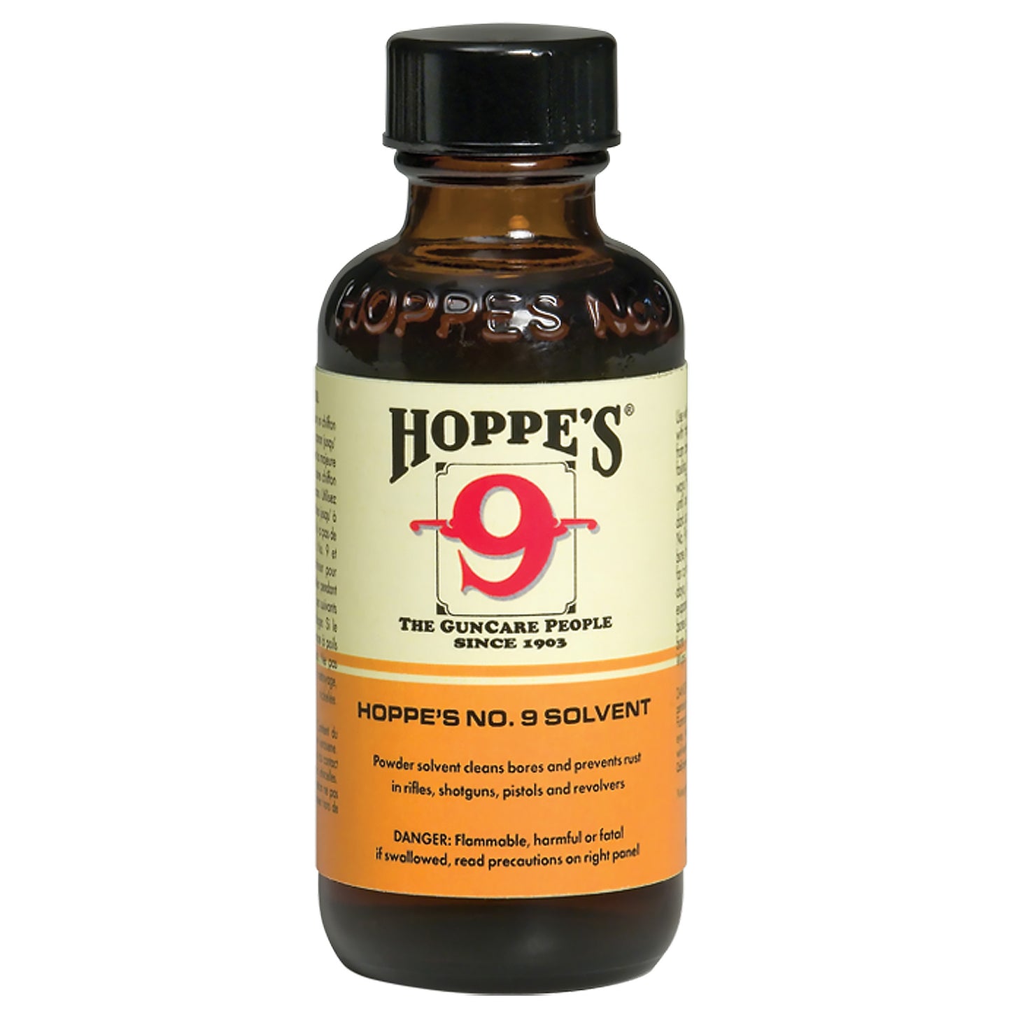 Hoppe's, No. 9, Solvent, Liquid, 2oz, Bottle