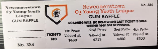Cy Young Youth League Gun Raffle