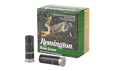 Remington, Game Load, 12 Gauge, 2.75", #6, 3.25 Dr, 1 oz., 25 Round Box